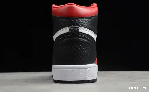 Satin 1 High Black Jordan Retro (W) CD0461-016 Toe CD0461-016 0522
